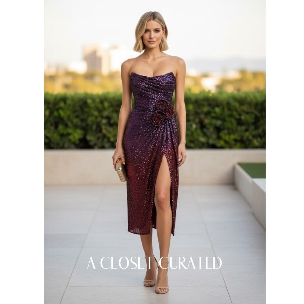 Badgley Mischka Dress 12 NEW